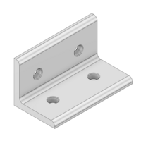 MODULAR SOLUTIONS ANGLE BRACKET&lt;br&gt;45MM TALL X 90MM WIDE W/ HARDWARE